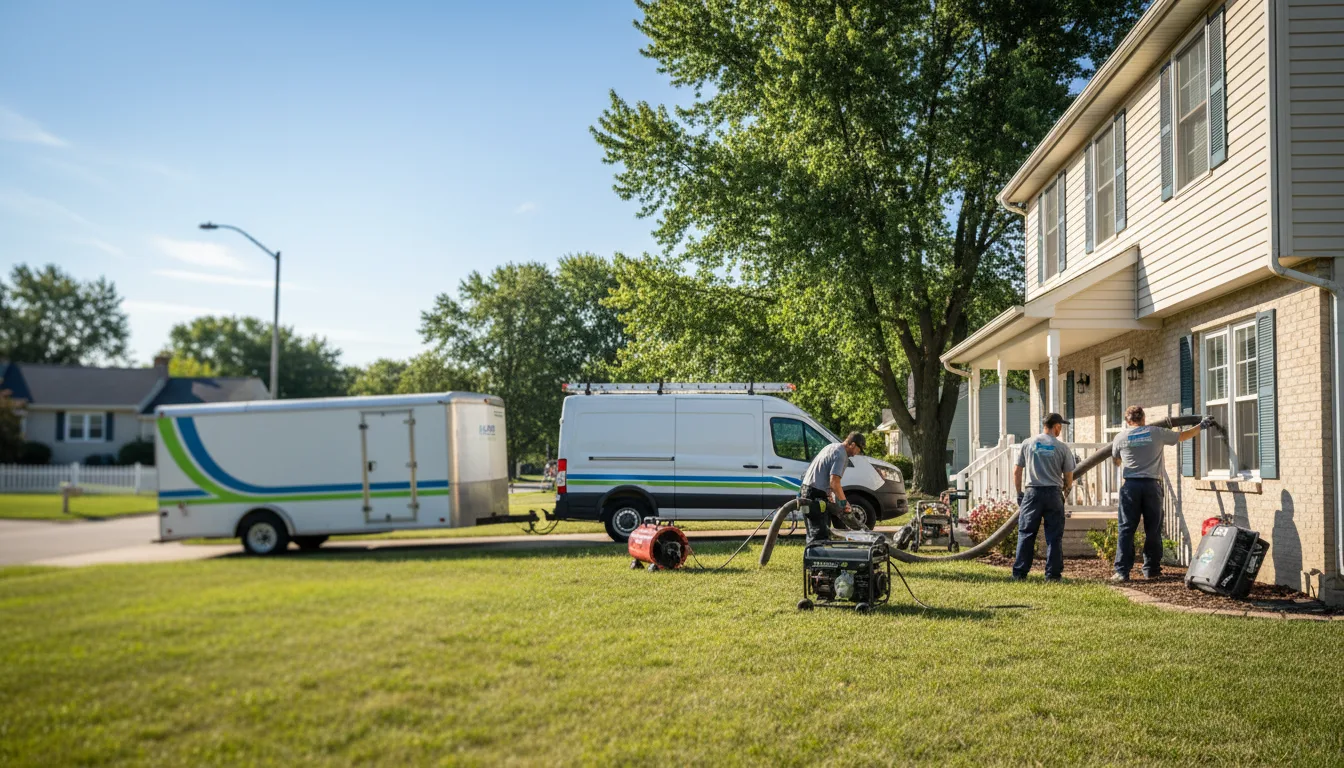 Flooded Basement Restoration And Cleanup With Repair in Underwood, ND near me